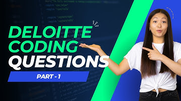 Deloitte Coding Questions and Answers 2023-24 #deloitte #codingquestions #coding #programming #code