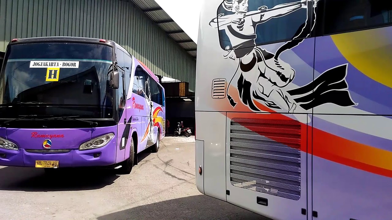 Pasukan Bus Ramayana Keluar Garasi YouTube