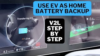 Use EV to power the home during power outage. V2L. Ioniq 5 | Ioniq 6 | EV6 | EV9 | GV60 | Kona