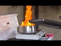 How to put out a kitchen fire