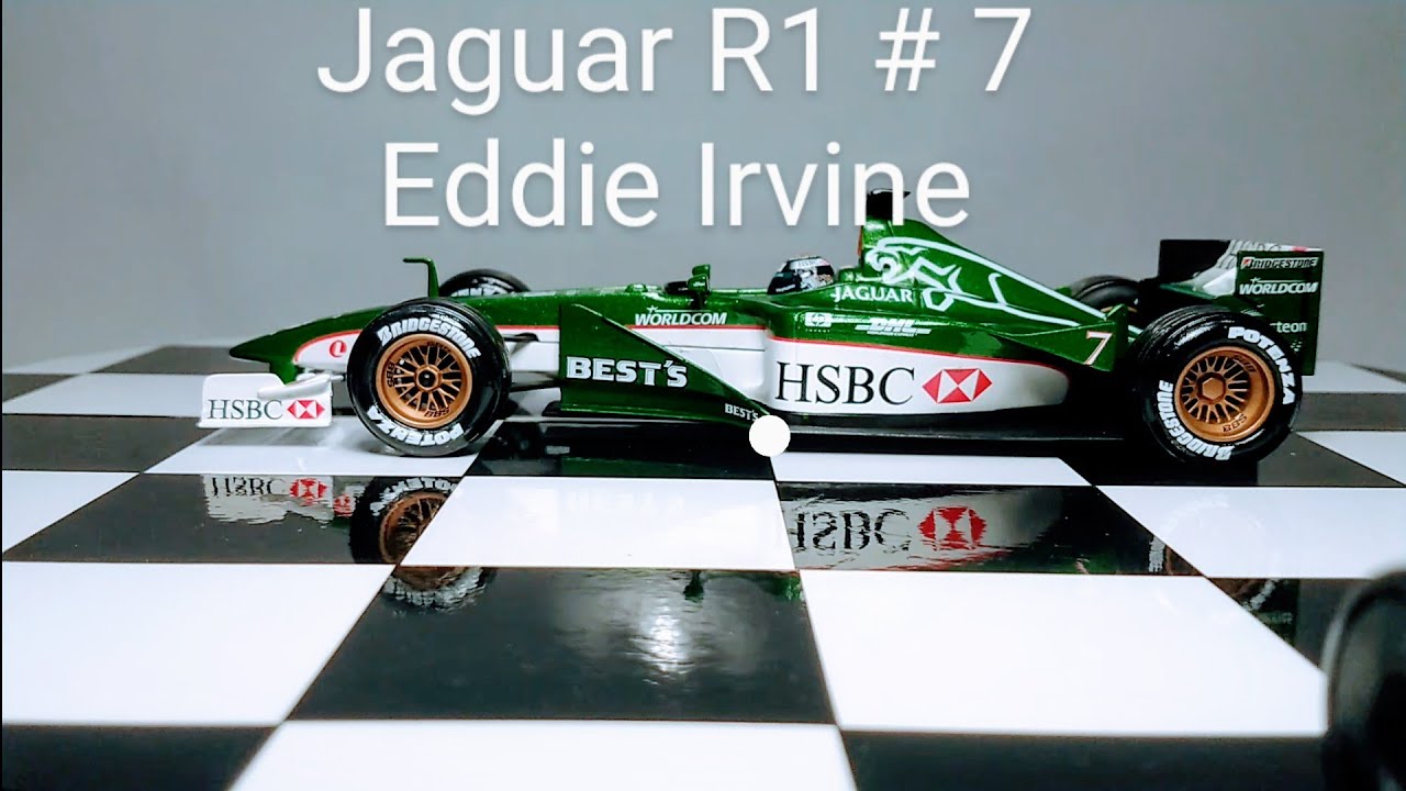 Jaguar R1 de Eddie Irvine Temporada 2000 - Diecast F1 Hot Wheels