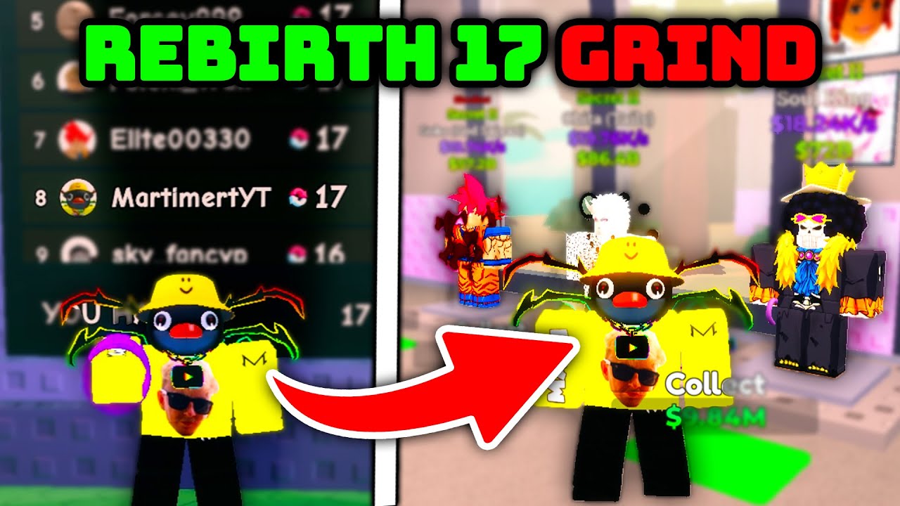 The REBIRTH 17 Grind is INSANE in Steal an Anime (Roblox) - YouTube