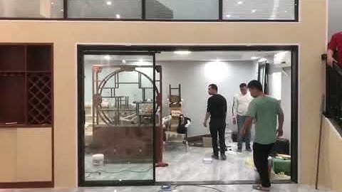 Telescopic automatic sliding door openers. Good choice for interior sliding door projects