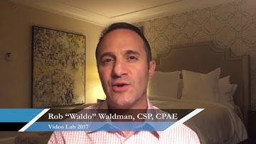NSA Video Lab 2017 Promo with Waldo Waldman, CSP, CPAE