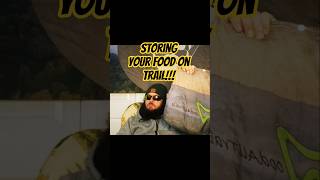 @HilltopPacks food bag is the best way to store your food on trail! #hiking #backpacking #gear