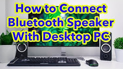 Connect Desktop ( no Bluetooth chip) with a Bluetooth Speaker | Som Tips - Durasi: 4.56. 