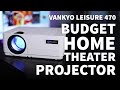 Budget Home Theater Projector Review – Vankyo Leisure 470 Projector Setup for Movies and Gaming