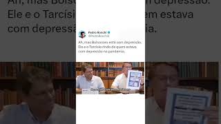 🚨Para relembrar!🚨Bolsonaro e Tarcísio riram de quem estava com depressão na pandemia🚨