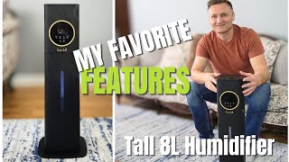 Lacidoll 2.1 Gal Large Room Humidifier Review Quiet Cool Mist Auto Humidity Control