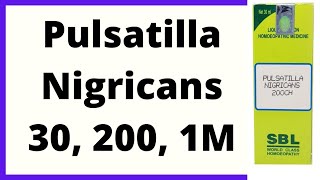 Pulsatilla 200 homeopathic medicine uses in hindi  Pulsatilla 30 , Pulsatilla 1m uses in hindi