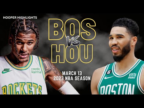 Boston Celtics vs Houston Rockets Full Game Highlights | Mar 13 | 2023 NBA Season