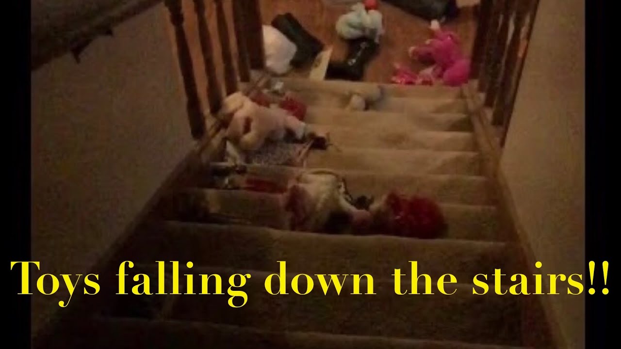 Toys Fall Down Stairs YouTube