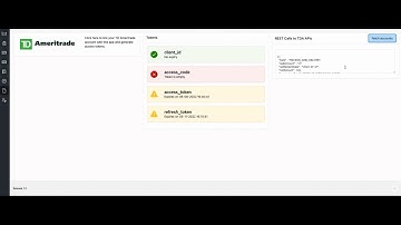 TD Ameritrade OAuth2.o authentication flow