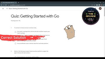 Quiz: Getting Started with Go | Gamers, start your App Engines! | Quiz: Getting Started with Go