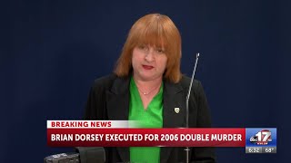 Convicted killer Brian Dorsey executed by state