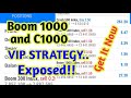 VIP STRATEGY FOR B100 &amp; C1000 INDEX EXPOSED || Get it before it&#39;s deleted!!!