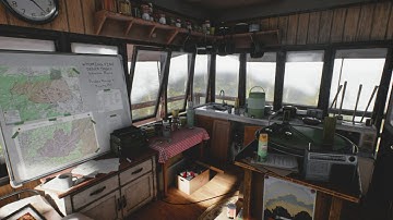 [UE4] Fire Lookout Tower