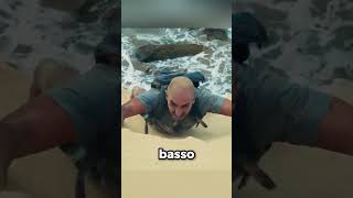 L'uomo è caduto dalla scogliera 😱