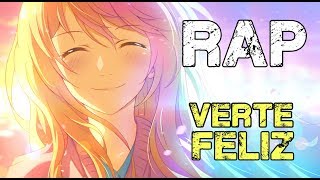 Video thumbnail of "VERTE FELIZ (2019) | RAP ROMÁNTICO | Doblecero Feat Bastian Cortes & Deoxys Beat"