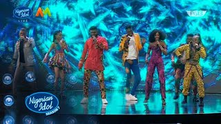 Top 7 Oliver Twist By Dbanj Nigerian Idol Season 7 E12 Lives Africa Magic