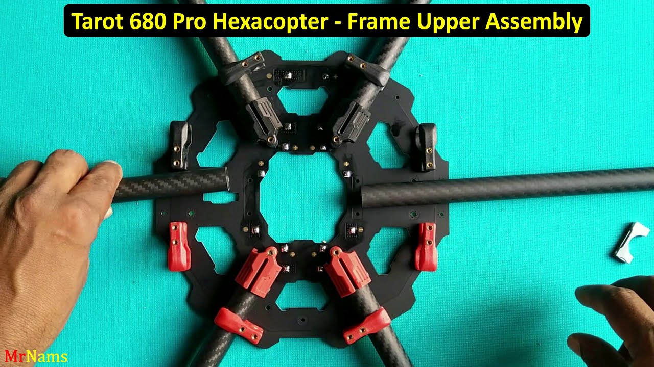 Tarot 680 Pro Hexacopter - Upper Assembly