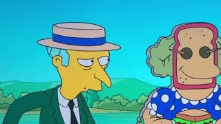 burns is weak (Simpsons Clip)