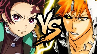 TANJIRO VS ICHIGO RAP BATTLE | RUSTAGE ft. Connor Quest!