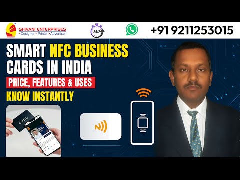 Smart NFC Business Cards in India – Price, Features & Uses | Shivani Enterprises