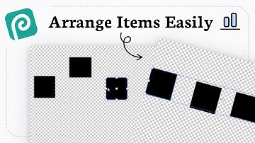 How to align objects in Photopea (Positioning Trick)