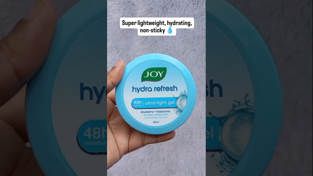 Oily skin साठी non-sticky moisturizer शोधताय?💙  हा Gel Mois