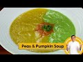 Peas &amp; Pumpkin Soup | मटर और कद्दू का सूप | Pumpkin Soup With Chickpeas | Sanjeev Kapoor Khazana