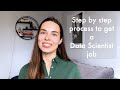 GETTING A DATA SCIENTIST JOB: Interview process, questions, preparation tips to do your best!