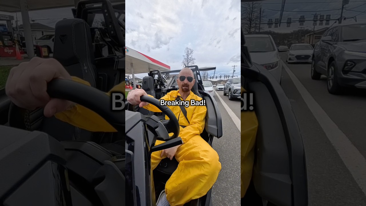 He thought I was the real Walter White 🤣 #funny #bikelife