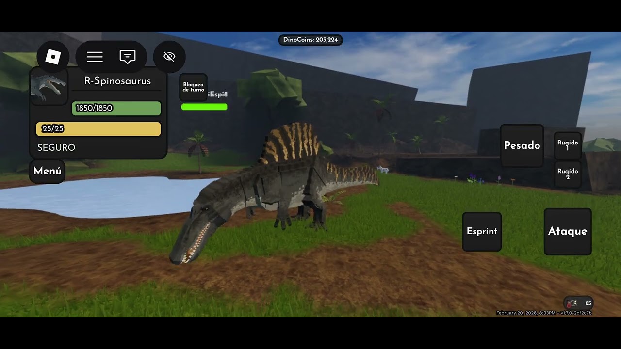 Todos los dinos de jurassic blocky