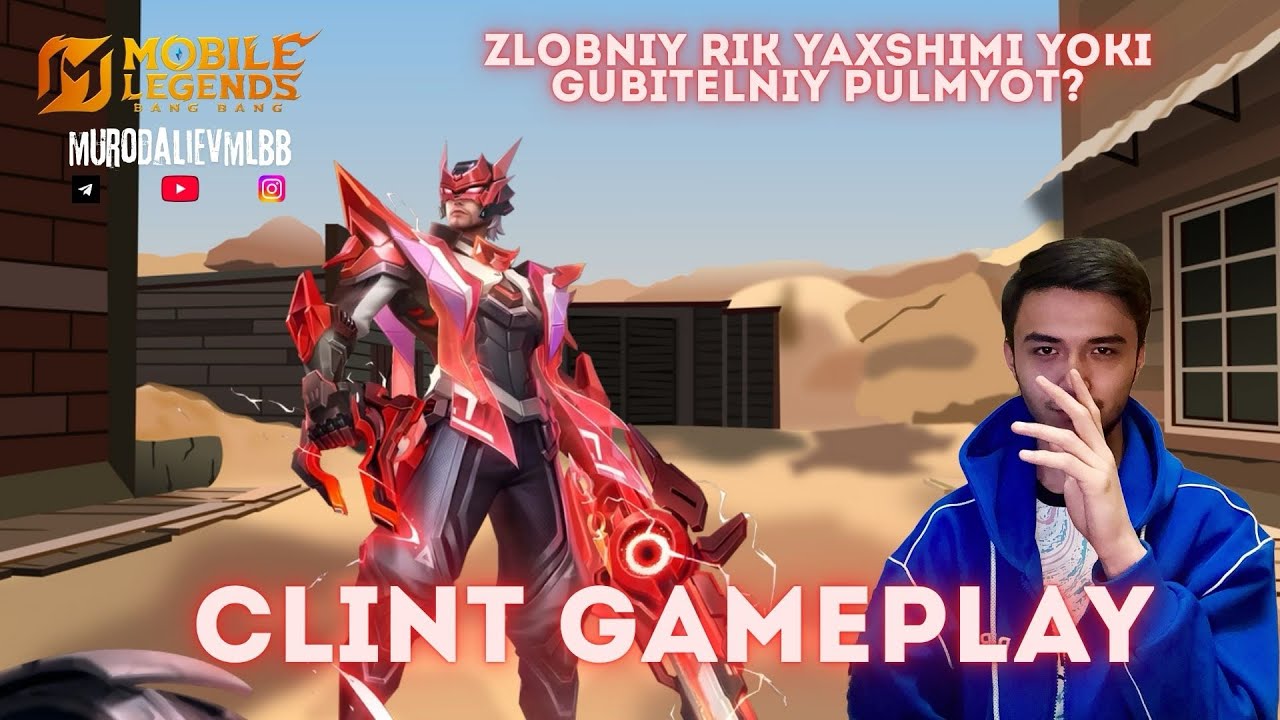 Clint gameplay (Qaysi Predmet Clint uchun uronini kuchaytirib beradi?) 