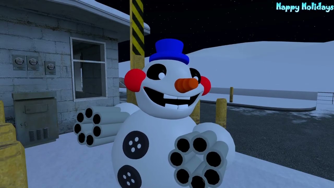 [GMOD FNAF] 12 Days Till Christmas with Ice Freddy?! [Day 7]