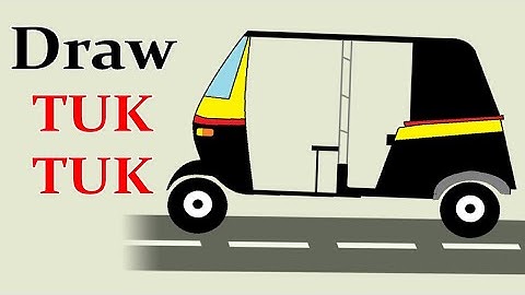 MS-Paint | draw tuk tuk paint | by dev sir | technical dev