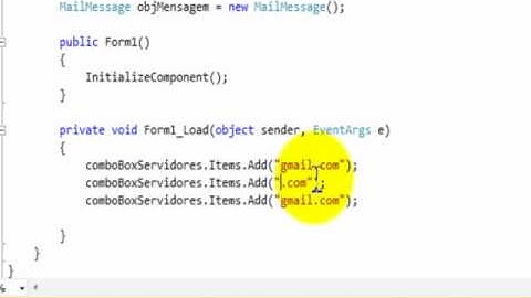 C# Email Parte1