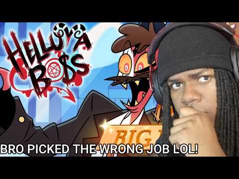 WILLIAM DIDDY?! - HELLUVA SHORTS 8 // MISSION: BIG BOSS // HELLUVA BOSS (REACTION)