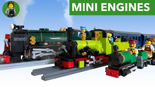 LEGO Miniature Engines - Train MOC