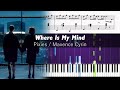 Pixies - Where Is My Mind (Maxence Cyrin Piano Version) - ACCURATE Piano Tutorial