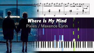 Pixies - Where Is My Mind (Maxence Cyrin Piano Version) - ACCURATE Piano Tutorial chords