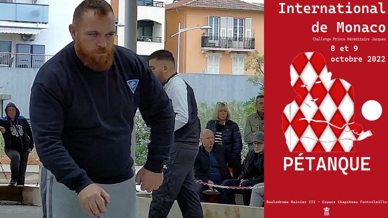 Miniature : Belle demi-finale Gimenez vs Stackow : International à pétanque de Monaco 2022