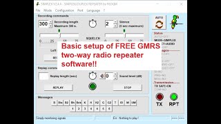 🔺How to setup FREE GMRS two-way radio repeater software!!🔺 screenshot 5