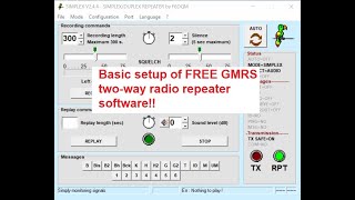 🔺Cara mengatur perangkat lunak pengulang radio dua arah GMRS GRATIS!!🔺 screenshot 2