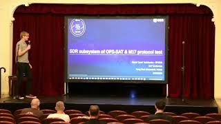 SDR subsystem of OPS-SAT 1 – test trial of M17 protocol in space – Marcin Jasiukowicz (SP4EVA)