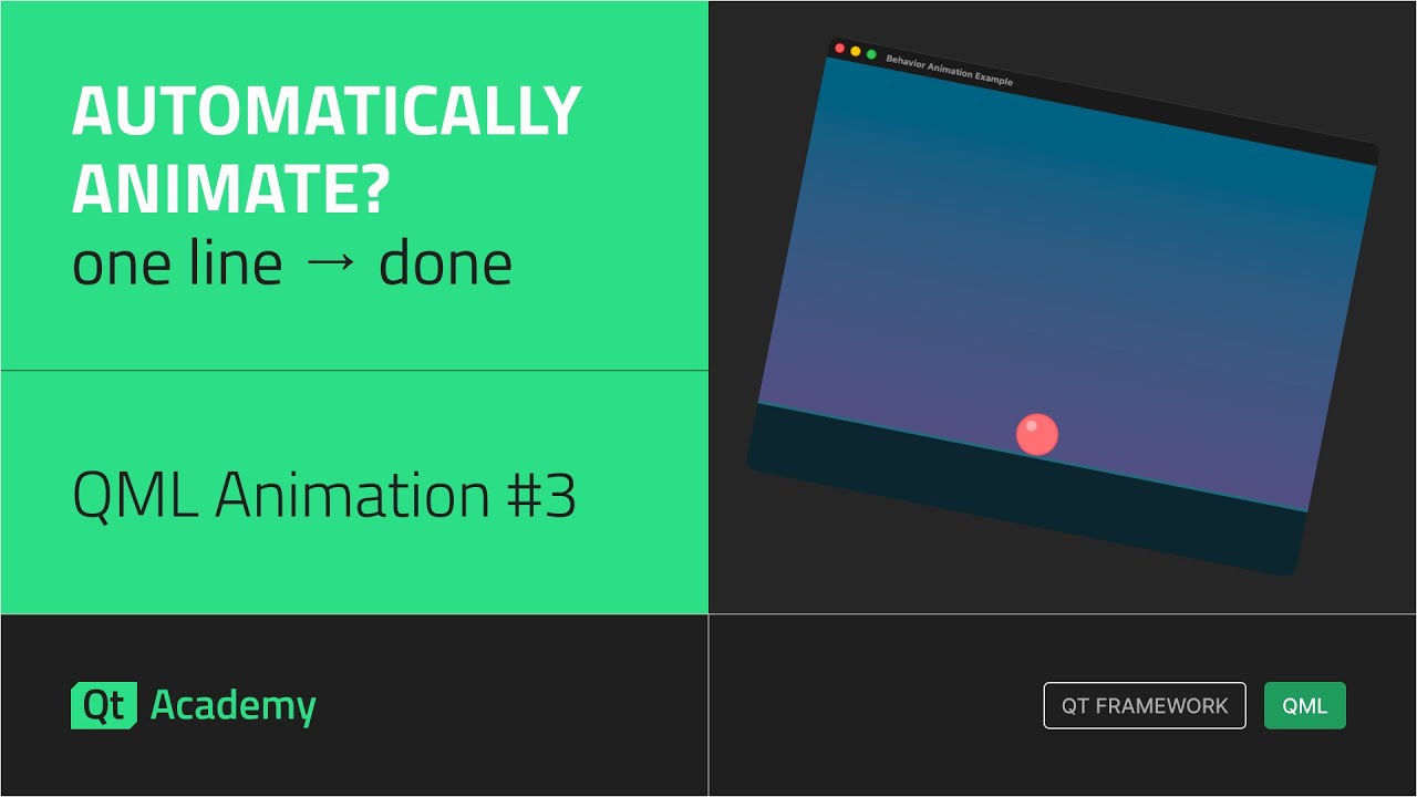Trigger Animations Automatically? | QML Animation #3 - YouTube
