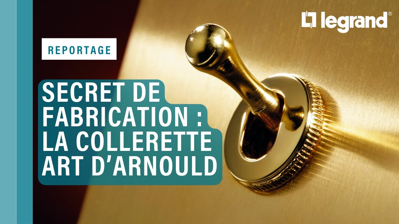 Découvrez la fabrication de la collerette des interrupteurs Art d’Arnould