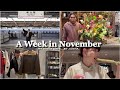 【11月VLOG】大阪グルメ/ショッピング🛍️/ETRÉ TOKYO新店舗/やすともライブ etc...