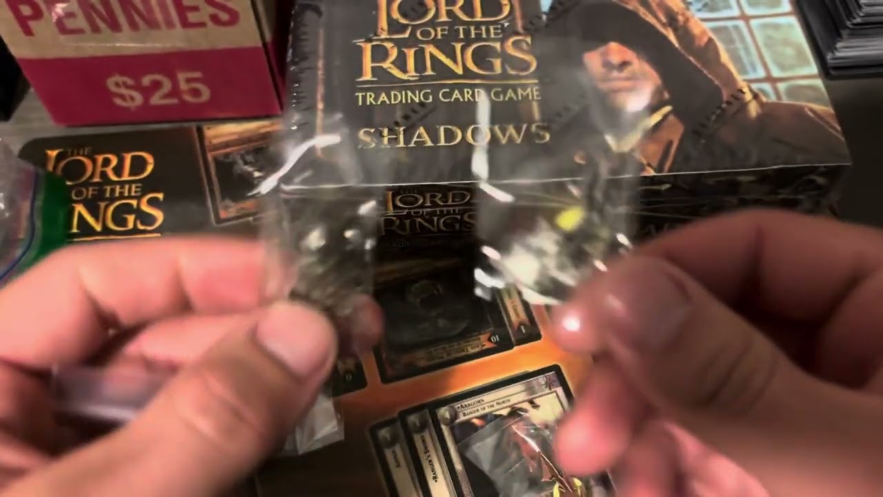 Story Time…plus Lord of the Rings TCG Shadows Booster Box Opening